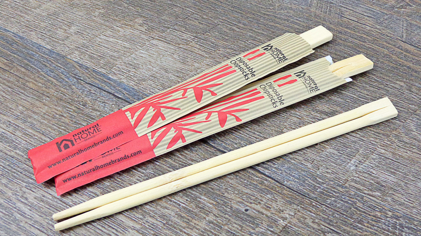 Packnwood 210STIX15 5.91 in. Easy Wooden Chopsticks Wrapped by Pair Pack of 1000