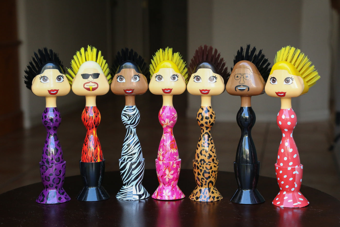 Lady dish brush online with stand