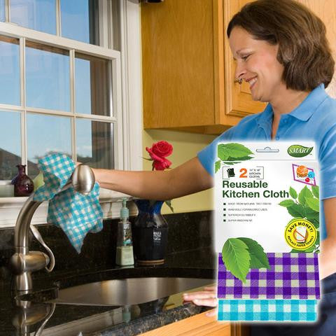 Reusable Quilted Kitchen Cloth - FLINKA